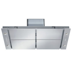 Miele DA2906 Integrated Cooker Hood, Stainless Steel